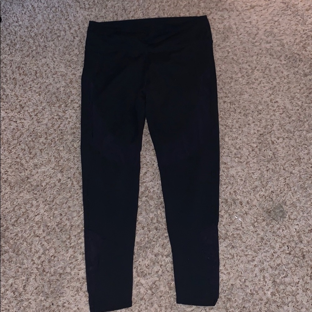 Black Mesh Fabletics leggings